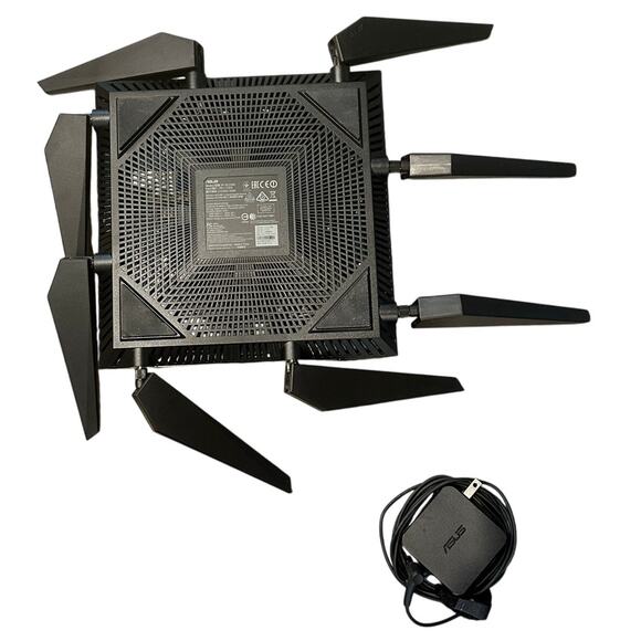 ASUS RT-AC5300 Extreme Wireless Tri-Band Gigabit 4K Streaming Gaming Router - Picture 4 of 8